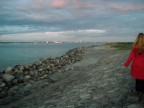 Северное море и туристка, 06-01-09